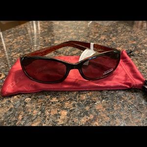 SUNCLOUD Polarized Iris Women’s Sunglasses Black Backpaint